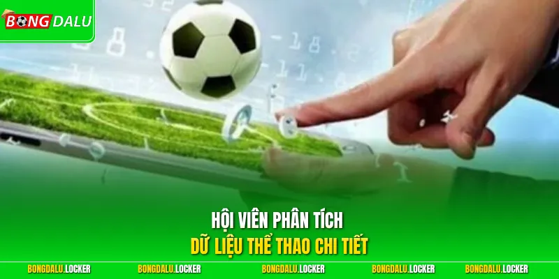 Hội viên phân tích dữ liệu thể thao chi tiết
