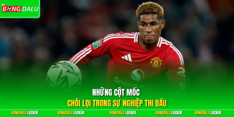 Những cột mốc chói lọi trong sự nghiệp thi đấu 