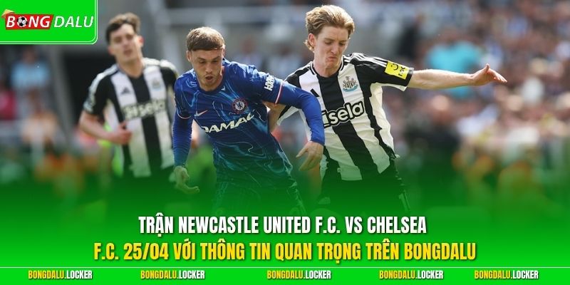 Trận Newcastle United F.C. vs Chelsea F.C. 25/04 với thông tin quan trọng trên BONGDALU